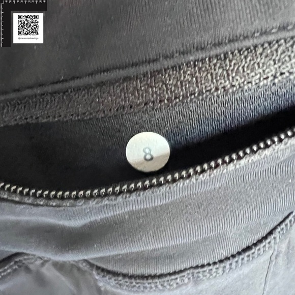 Lululemon (8 - EUC) Black Pace Setter Skirt - Picture 3 of 11